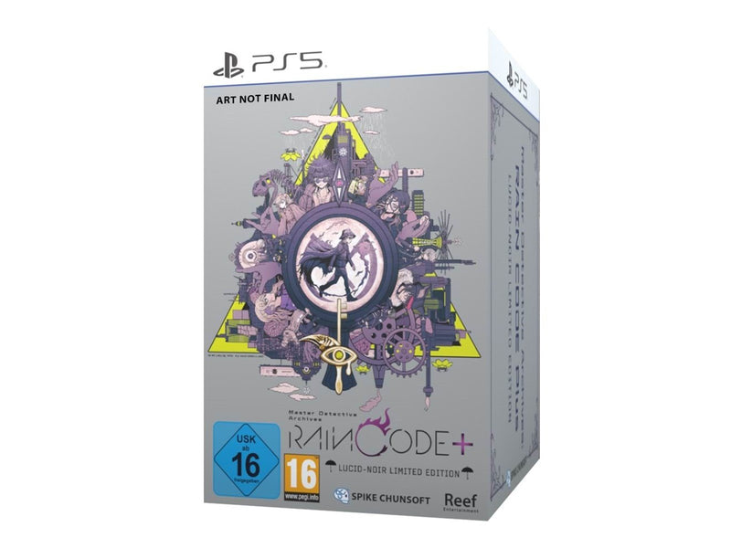 Master Detective Archives: RAIN CODE Plus (Lucid-Noir Limited Edition) - Sony PlayStation 5 - Action/Abenteuer - PEGI 16