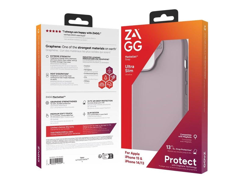 ZAGG Manhattan Snap for Apple iPhone 13 14 15