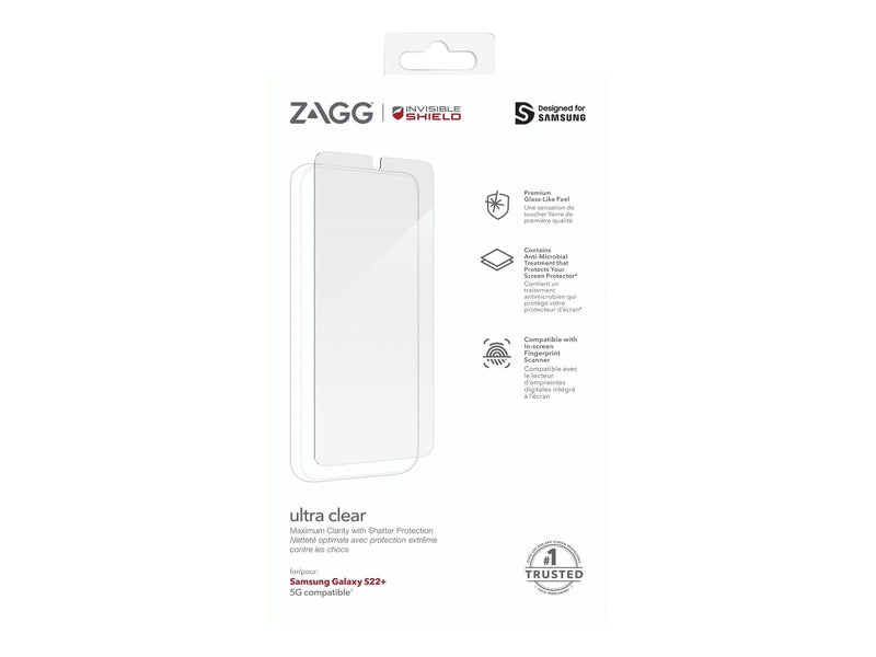 ZAGG InvisibleShield Ultra Clear+ for Samsung Galaxy S22+