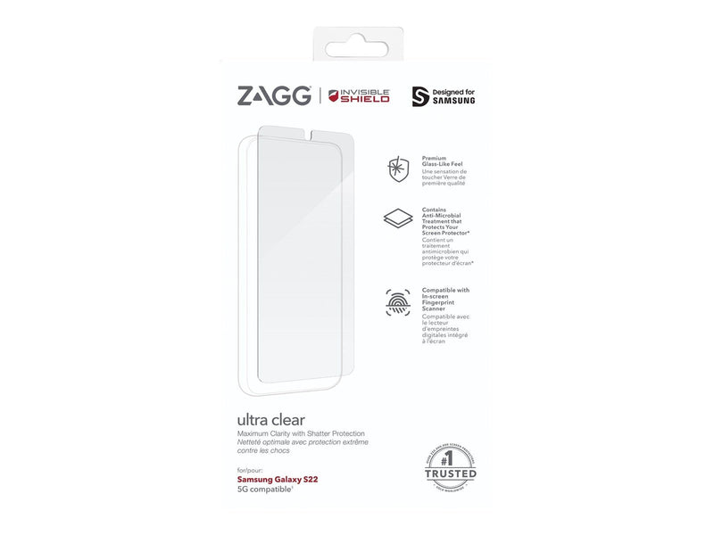 ZAGG InvisibleShield Ultra Clear+ for Samsung Galaxy S22+