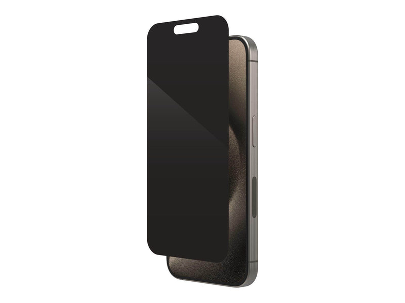 ZAGG InvisibleShield Glass Elite Privacy for Apple iPhone 15 Pro