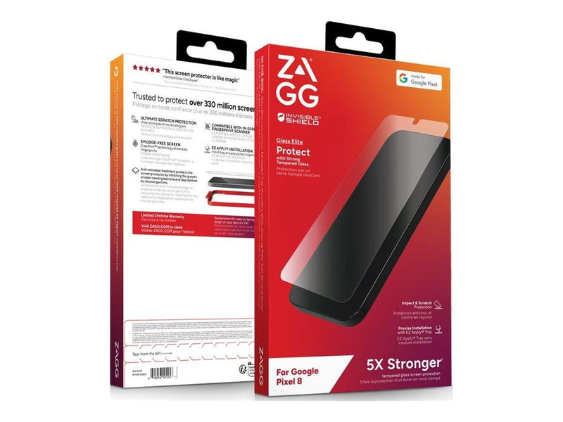 ZAGG InvisibleShield Glass Elite for Google Pixel 8