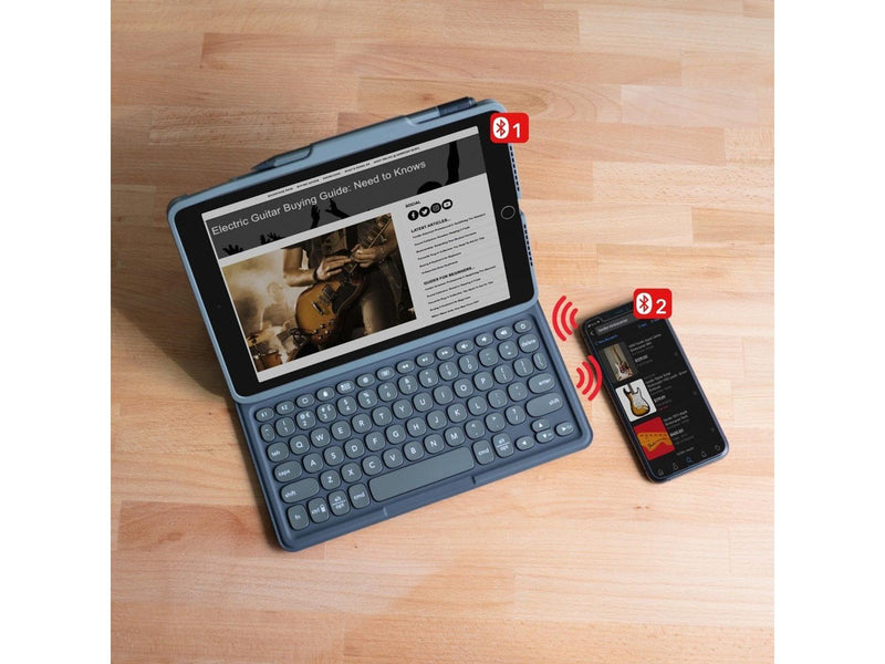 ZAGG Pro Keys for iPad 10.9'' (10th Gen) - Nordisch - Schwarz