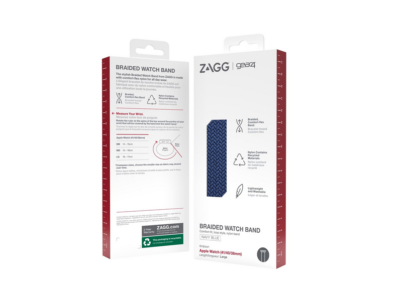 ZAGG Gear4 band for Apple Watch (38 mm 40 mm 41 mm)