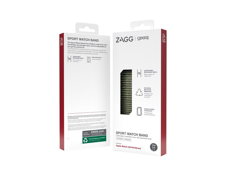 ZAGG Gear4 band for Apple Watch (42 mm 44 mm 45 mm)