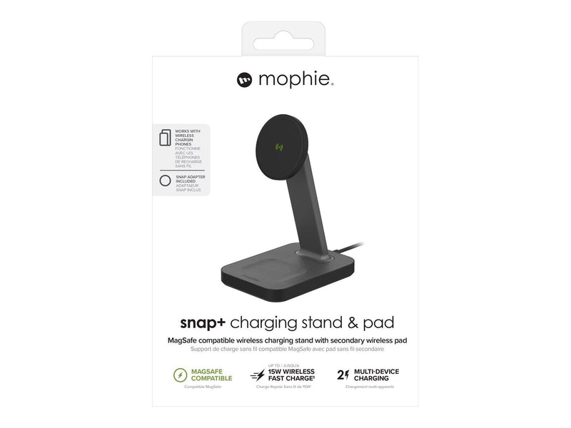 Mophie snap+ wireless charging stand - 15 Watt