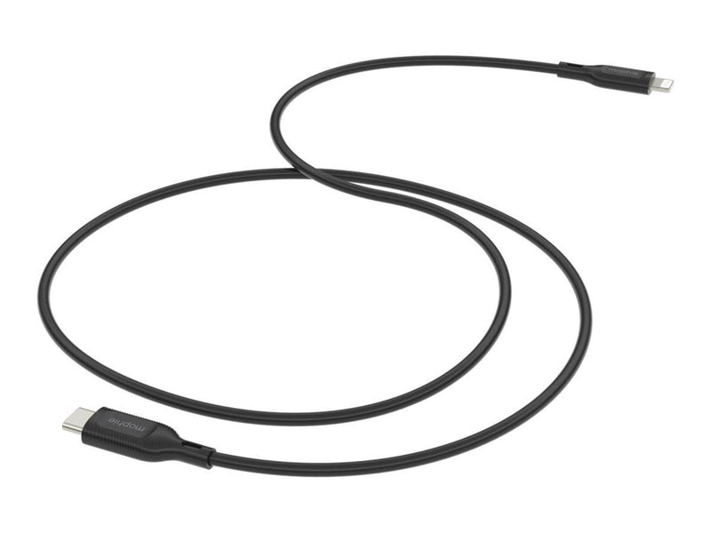 Mophie essentials Lightning cable 24 pin USB-C male to Lightning male 3 m