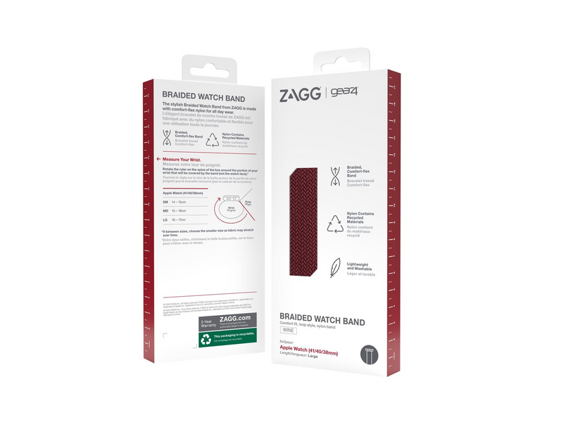 ZAGG Gear4 band for Apple Watch (38 mm 40 mm 41 mm)
