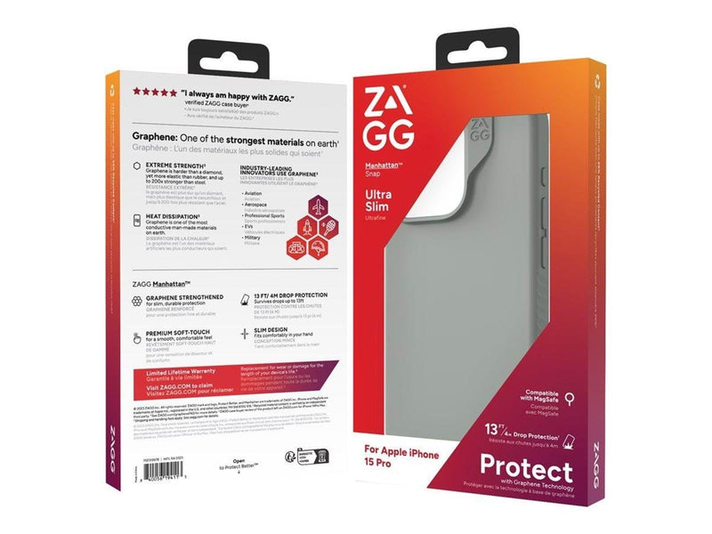 ZAGG Manhattan Snap for Apple iPhone 15 Pro