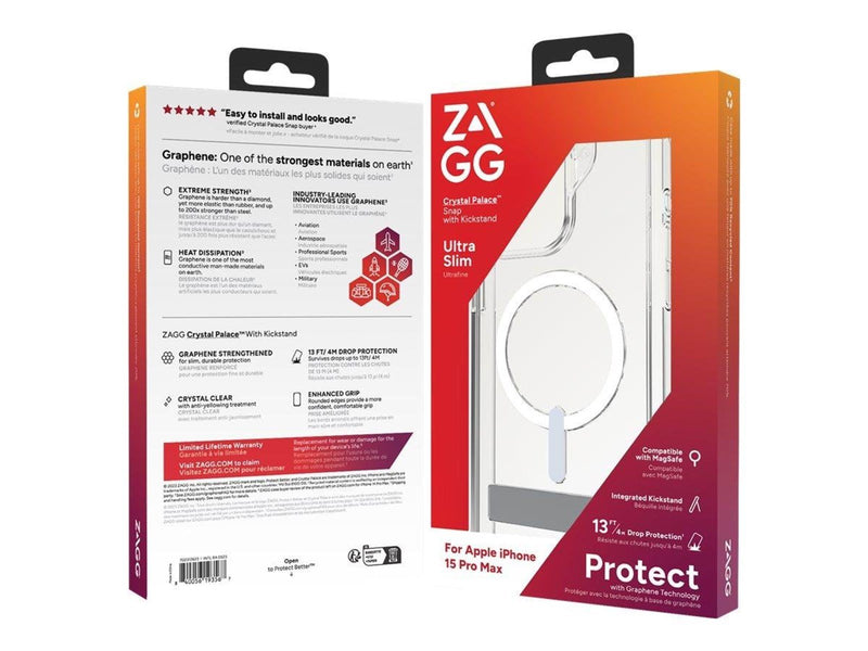 ZAGG Crystal Palace for Apple iPhone 15 Pro Max