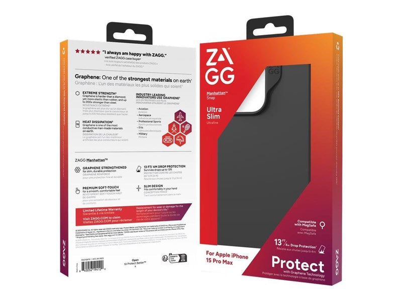 ZAGG Manhattan Snap for Apple iPhone 15 Pro Max