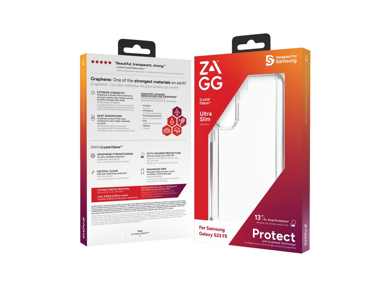ZAGG Crystal Palace for Samsung Galaxy S23 FE