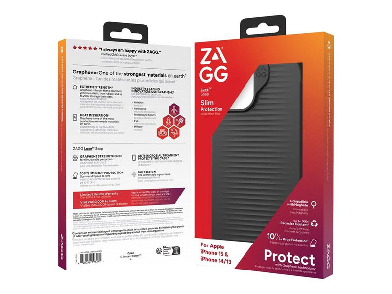 ZAGG Luxe for Apple iPhone 13 14 15