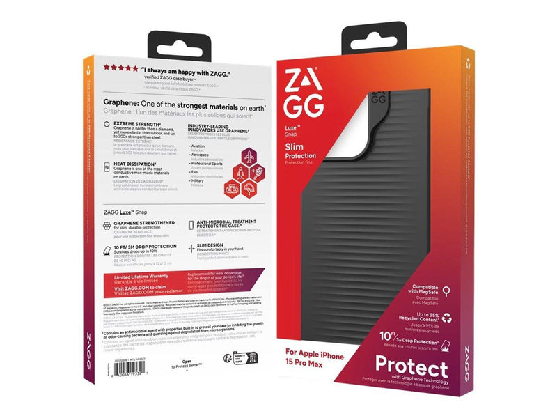 ZAGG Luxe for Apple iPhone 15 Pro Max