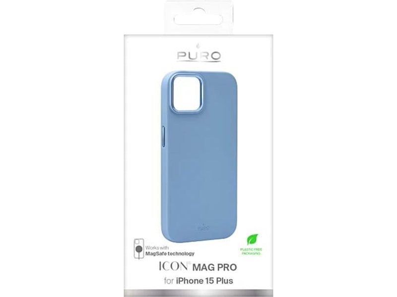 Puro Cover Light Blue - iPhone 15 Plus