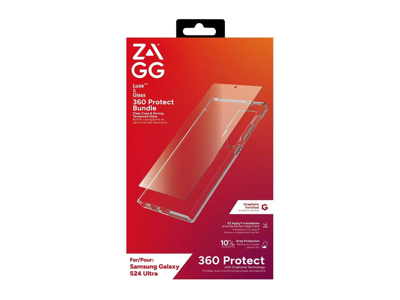 ZAGG Luxe + Glass 360 for Samsung Galaxy S24 Ultra