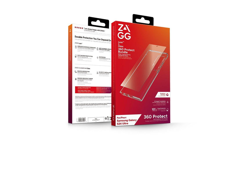 ZAGG Luxe + Glass 360 for Samsung Galaxy S24 Ultra
