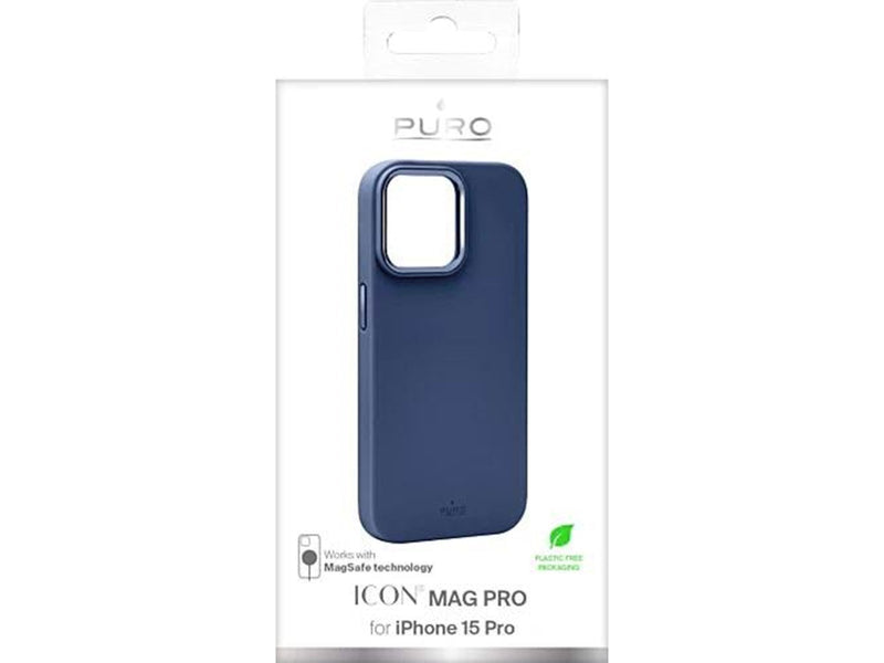 Puro Cover Dark Blue - iPhone 15 Pro