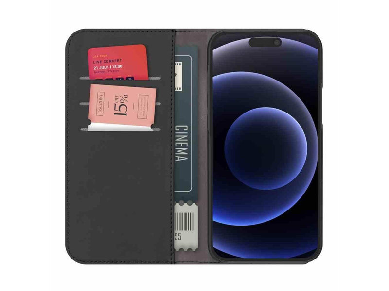 Puro Wallet Black - iPhone 15 Pro Max