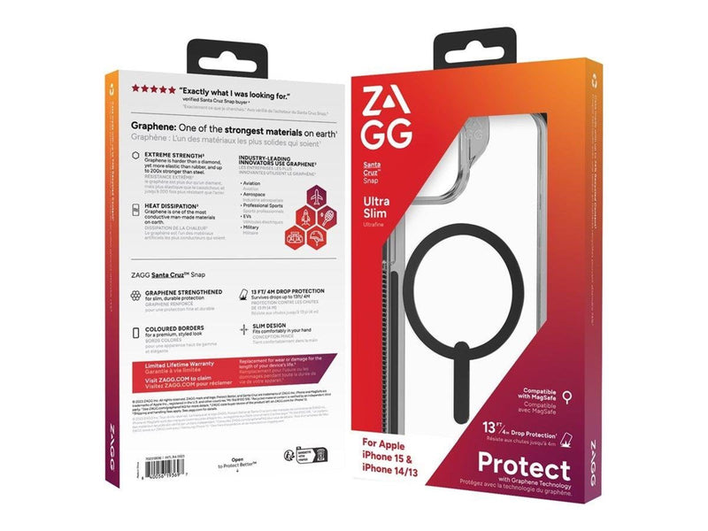 ZAGG Santa Cruz Snap for Apple iPhone 13 14 15