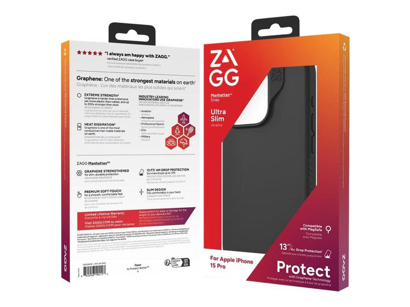 ZAGG Manhattan Snap for Apple iPhone 15 Pro