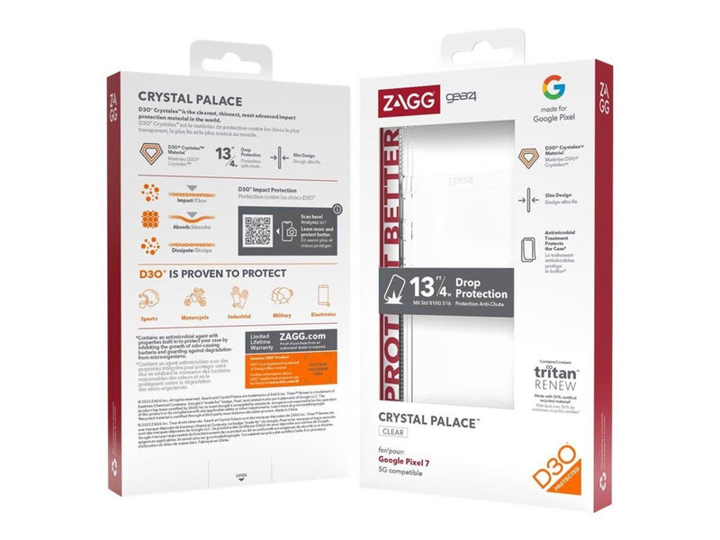ZAGG Gear4 Crystal Palace for Google Pixel 7