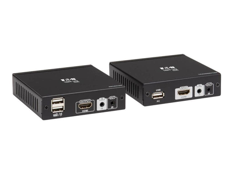 Eaton Series HDMI HDBaseT KVM Console Extender over Cat6 - 2 USB Ports IR 4K @ 30 Hz 1080p 70 m