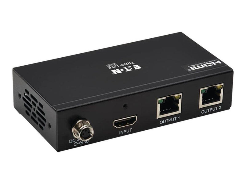 Eaton Series 2-Port HDMI over Cat6 Splitter - 4K 60 Hz HDR 4:4:4 PoC HDCP 2.2 230 ft. (70.1 m) TAA