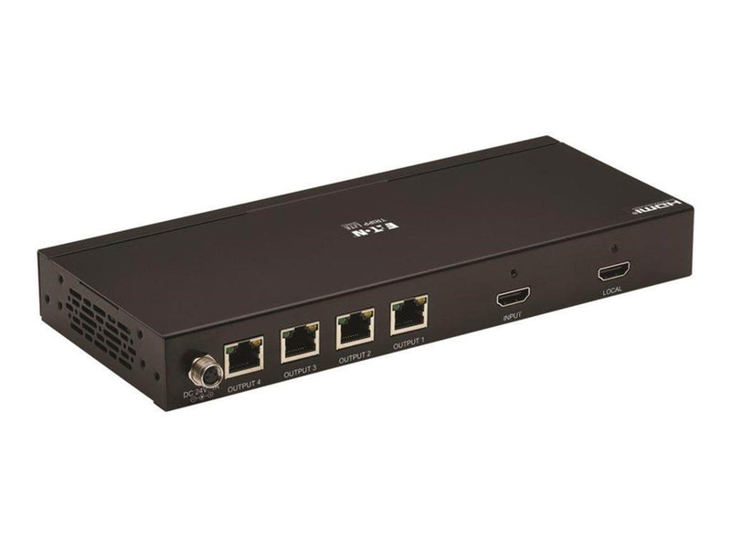Eaton Series HDMI over Cat6 Splitter - 4-Port 4K 60 Hz HDR 4:4:4 PoC HDCP 2.2 230 ft. (70.1 m) TAA