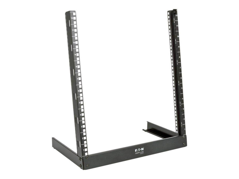 Tripp Lite 12U 2 Post Open Frame Desktop Rack Server Cabinet Free Standing - rack - 12U