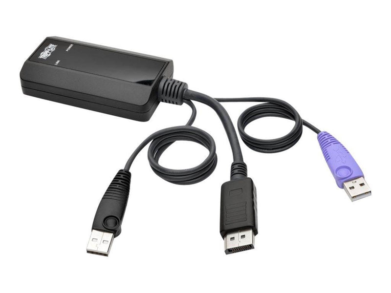 Tripp Lite DisplayPort USB Server Interface w/Virtual Media & CAC B064 KVMs TAA - KVM / USB extender - TAA Compliant