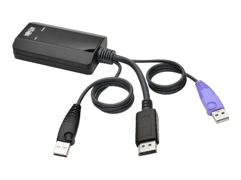 Tripp Lite DisplayPort USB Server Interface w/Virtual Media & CAC B064 KVMs TAA - KVM / USB extender - TAA Compliant