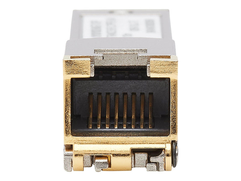 Tripp Lite Eaton  Series Cisco-Compatible GLC-TE SFP Transceiver - 10/100/1000Base-TX Copper RJ45 Cat6 328 ft. (100 m)