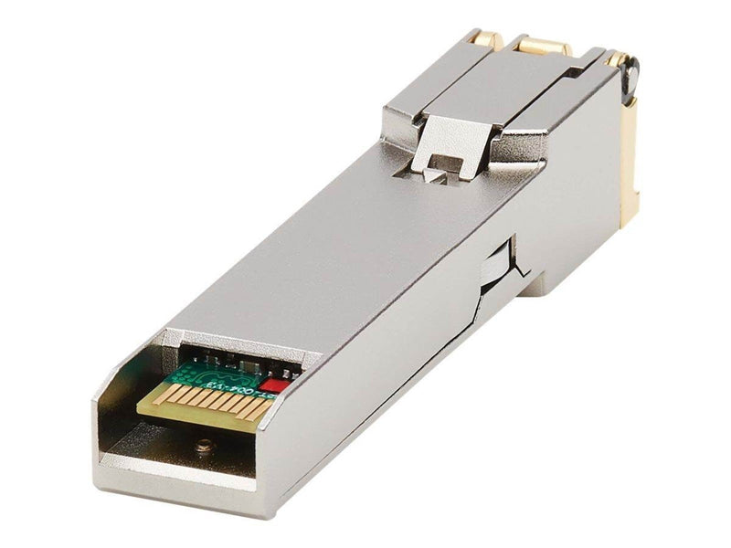 Tripp Lite Eaton  Series Cisco-Compatible GLC-TE SFP Transceiver - 10/100/1000Base-TX Copper RJ45 Cat6 328 ft. (100 m)