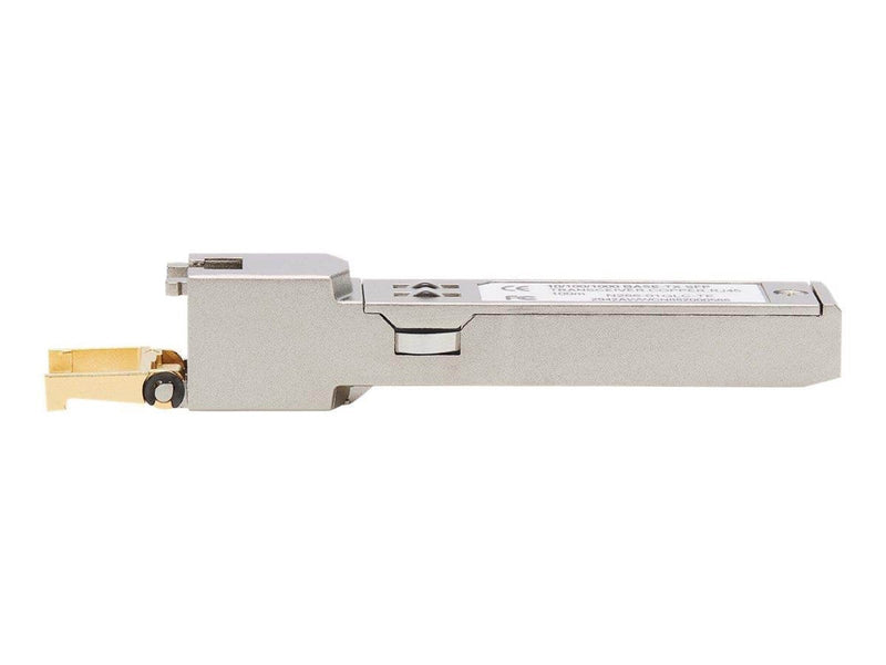 Tripp Lite Eaton  Series Cisco-Compatible GLC-TE SFP Transceiver - 10/100/1000Base-TX Copper RJ45 Cat6 328 ft. (100 m)