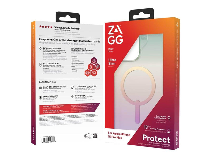 ZAGG Milan Snap for Apple iPhone 15 Pro Max