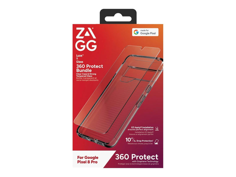 ZAGG Luxe + Glass 360 for Google Pixel 8 Pro
