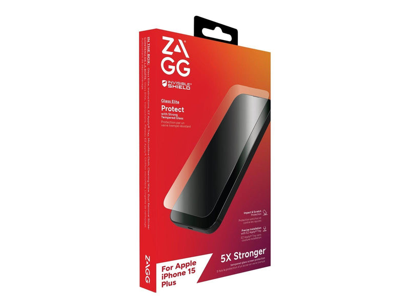 ZAGG InvisibleShield Glass Elite for Apple iPhone 15 Plus