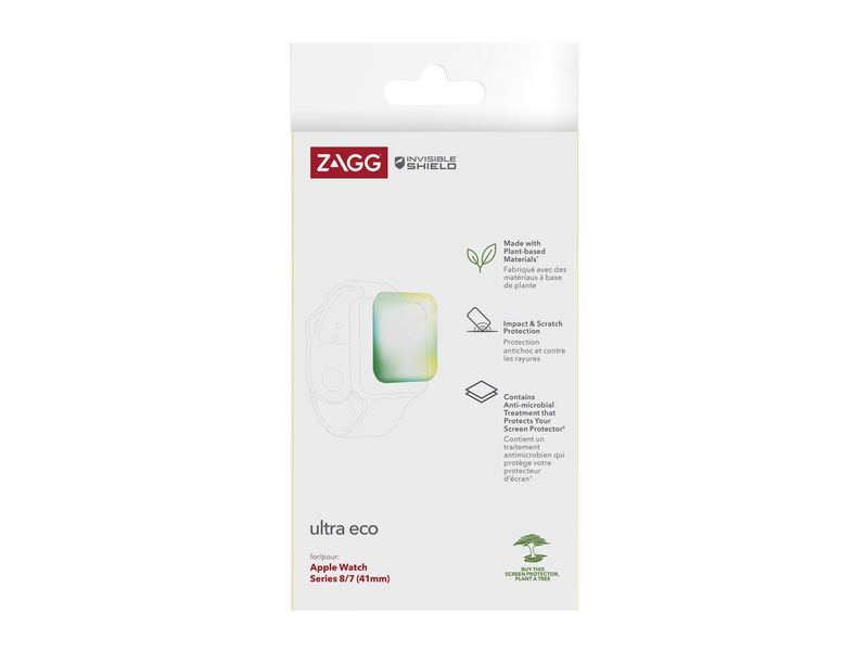 ZAGG InvisibleShield Ultra ECO for Apple Watch Series 8/7 (41mm)