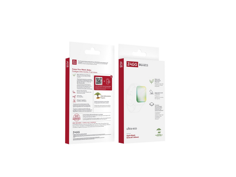 ZAGG InvisibleShield Ultra ECO for Apple Watch Series 8/7 (45mm)