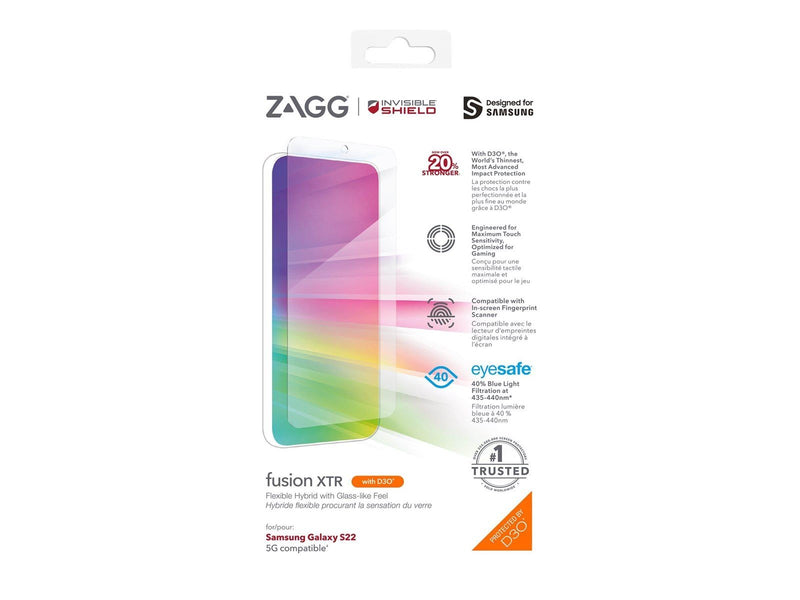 ZAGG InvisibleShield Fusion XTR for Samsung Galaxy S22