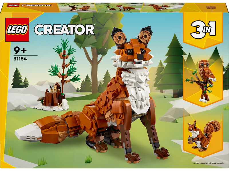 LEGO Creator 31154 Waldtiere: Rotfuchs