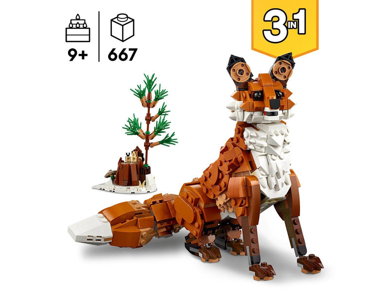 LEGO Creator 31154 Waldtiere: Rotfuchs