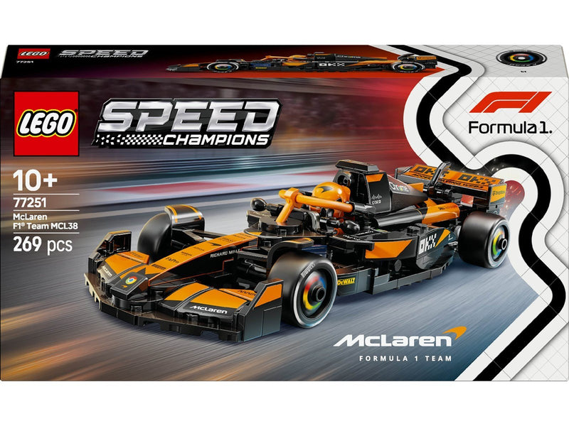 LEGO Speed Champions 77251 McLaren F1® Team MCL38 Rennauto