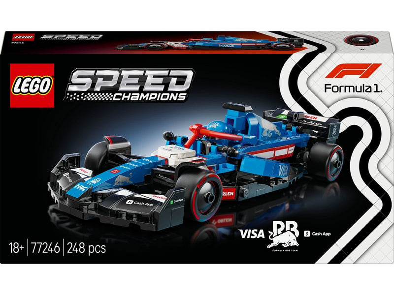 LEGO Speed Champions 77246 Visa Cash App RB VCARB 01 F1® Rennauto