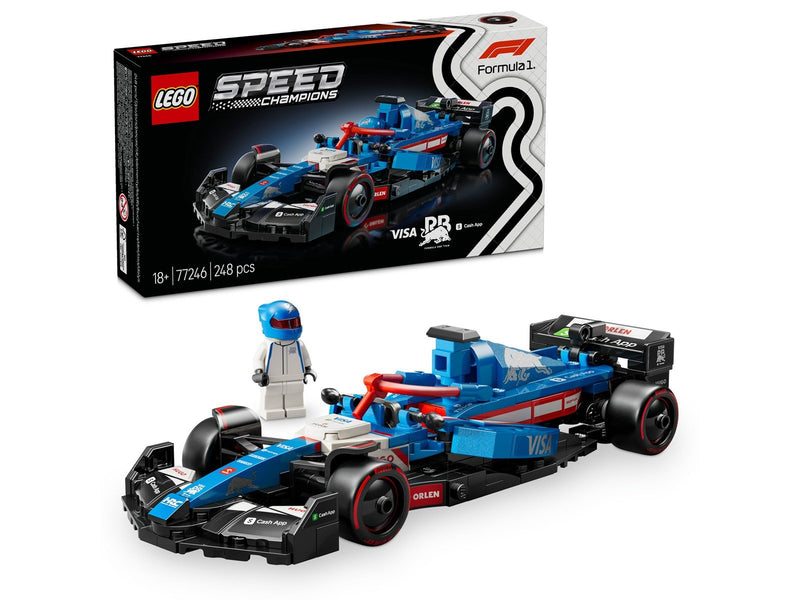LEGO Speed Champions 77246 Visa Cash App RB VCARB 01 F1® Rennauto