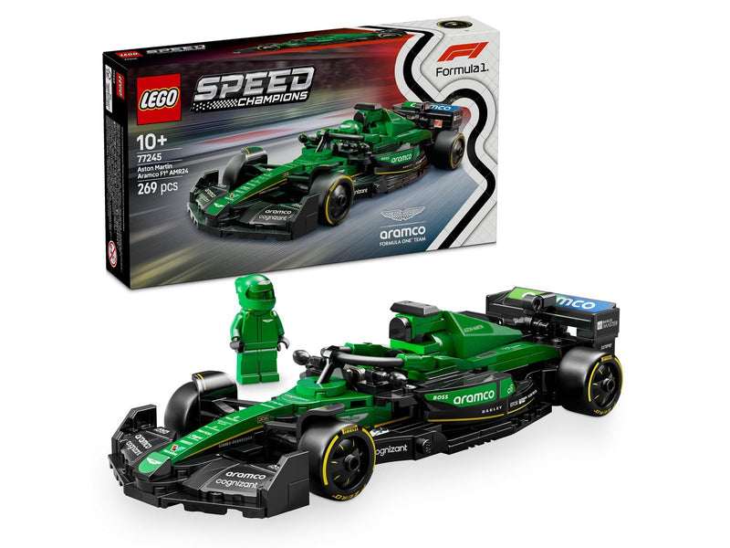 LEGO Speed Champions 77245 Aston Martin Aramco F1® AMR24 Rennauto