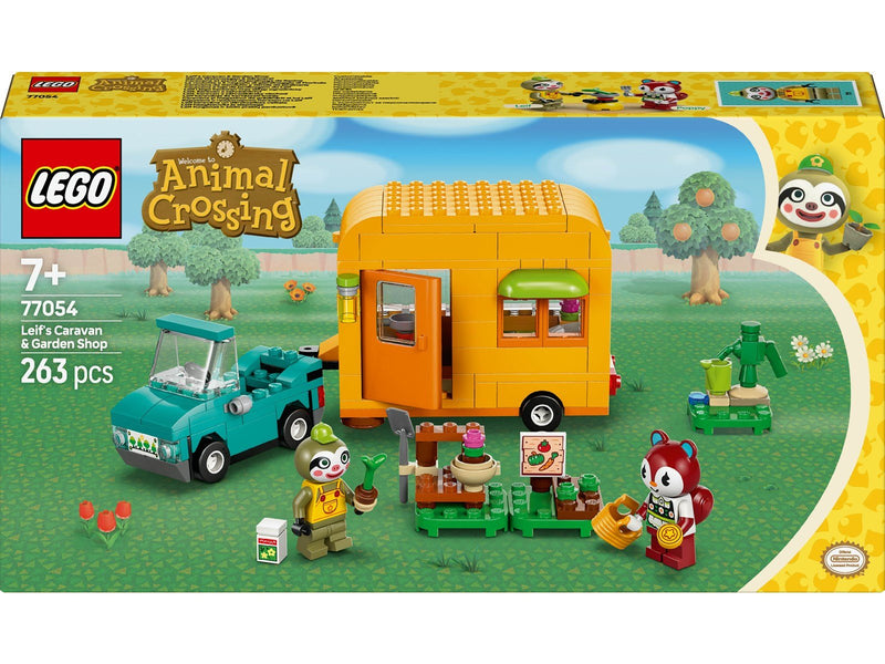 LEGO Animal Crossing 77054 Gerds Wohnwagen & Gärtnerei