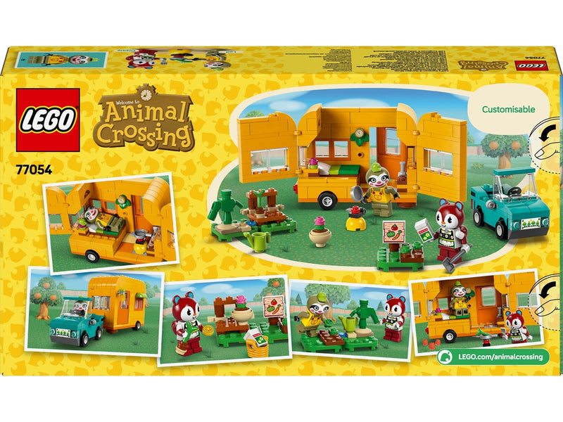 LEGO Animal Crossing 77054 Gerds Wohnwagen & Gärtnerei