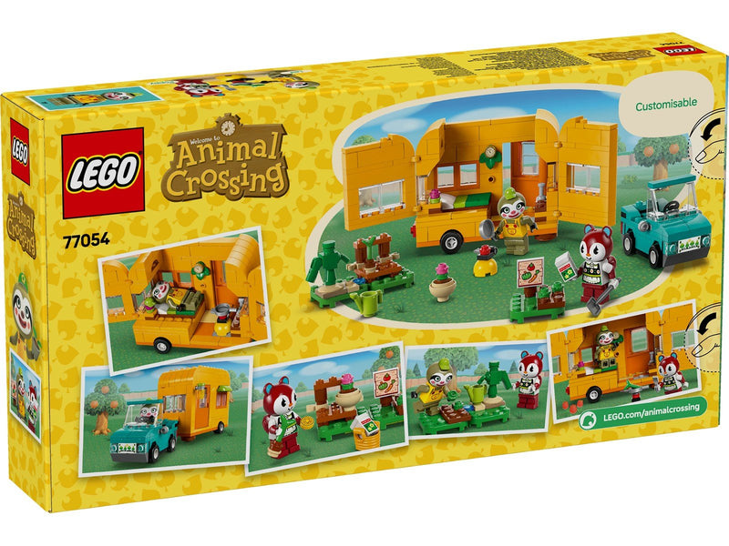 LEGO Animal Crossing 77054 Gerds Wohnwagen & Gärtnerei